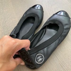 Chanel ballerina flats